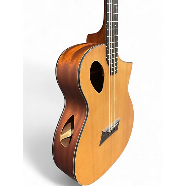 Used 2021 Michael Kelly MKFPSNASFX Natural Acoustic Electric Guitar