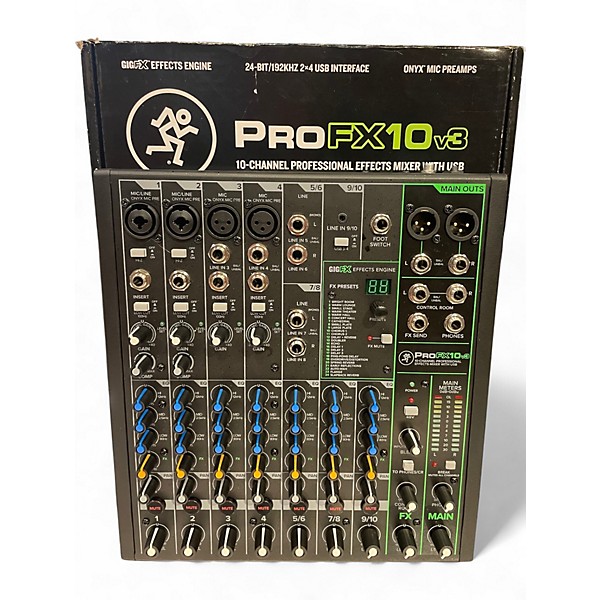 Used Mackie PROFX10V3 Powered Mixer