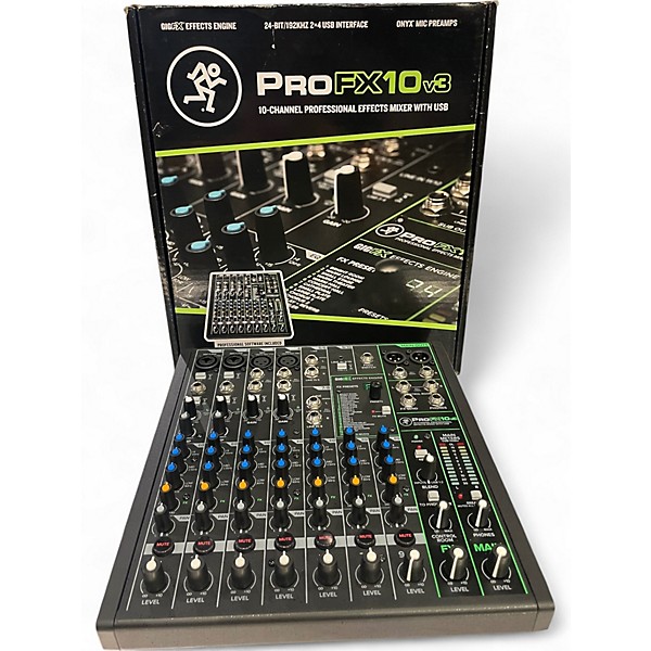 Used Mackie PROFX10V3 Powered Mixer