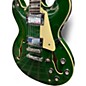 Used 2020 Firefly jsn Green Hollow Body Electric Guitar