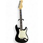 Used Fender American Standard Stratocaster Black and White Solid Body Electric Guitar thumbnail