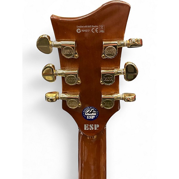 Used ESP LTD Xtone XEWSM Spalted Maple Acoustic Electric Guitar