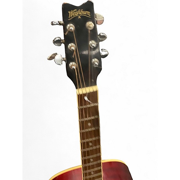 Used Washburn D25S 2 Tone Sunburst Acoustic Guitar