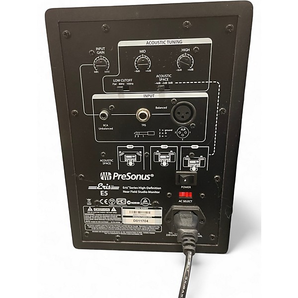 Used PreSonus Eris E5 PAIR Powered Monitor