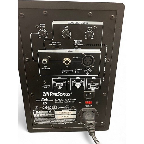 Used PreSonus Eris E5 PAIR Powered Monitor