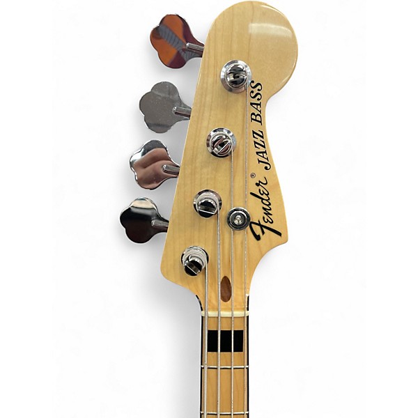 Used Fender Geddy Lee Signature Jazz Bass Black Electric Bass Guitar