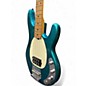 Used OLP Stingray Blue Sparkle Electric Bass Guitar