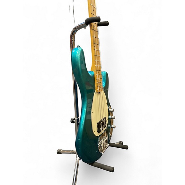 Used OLP Stingray Blue Sparkle Electric Bass Guitar