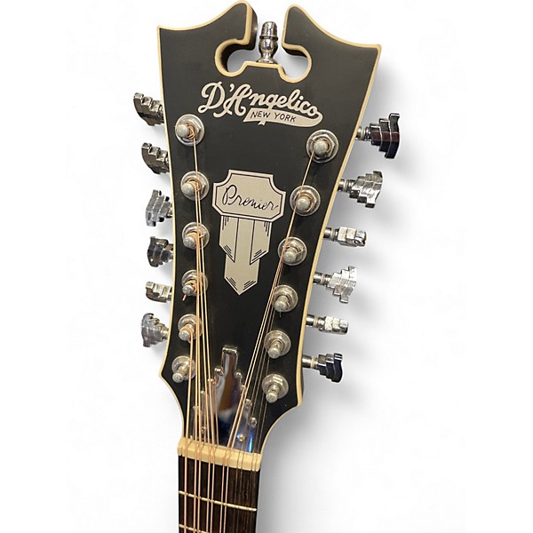 Used D'Angelico Premier Fulton LS Sunburst 12 String Acoustic Electric Guitar