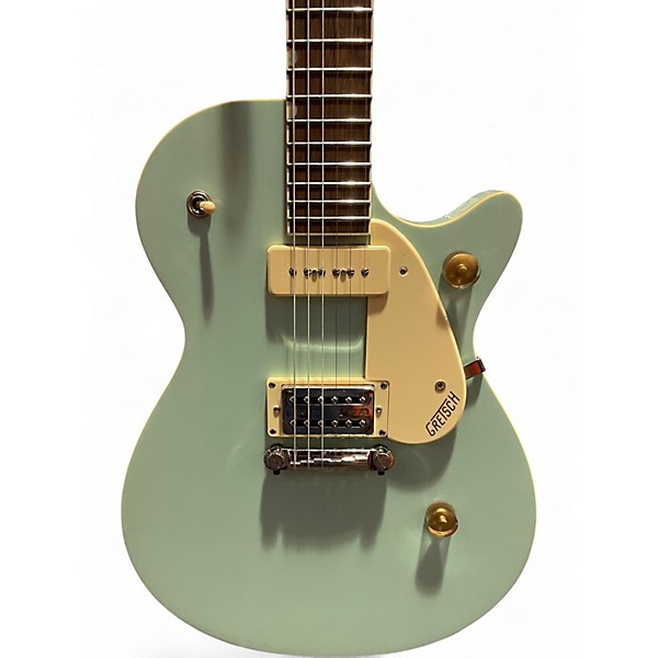 Used Gretsch Guitars G2215-P90 Streamliner Junior Turquoise Solid Body Electric Guitar