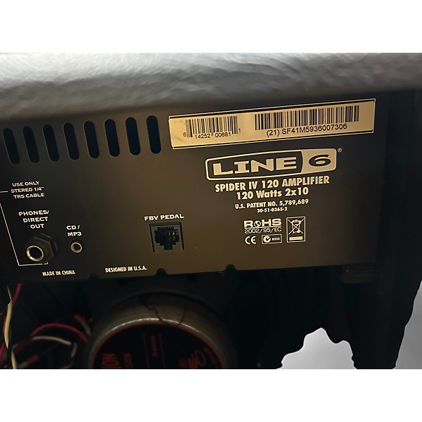 Used Line 6 Spider IV HD150 Solid State Guitar Amp Head