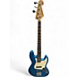 Used SX STANDARD Blue Electric Bass Guitar thumbnail