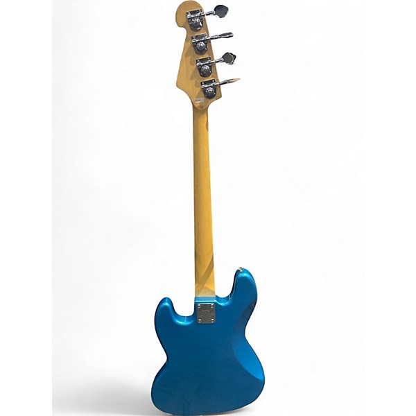 Used SX STANDARD Blue Electric Bass Guitar