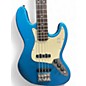 Used SX STANDARD Blue Electric Bass Guitar