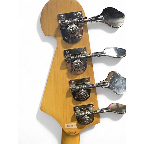 Used SX STANDARD Blue Electric Bass Guitar