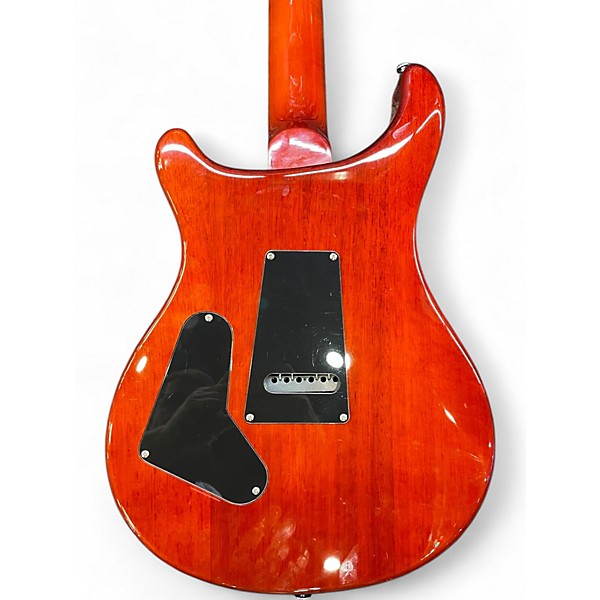 Used PRS SE Custom 24 Amber Solid Body Electric Guitar