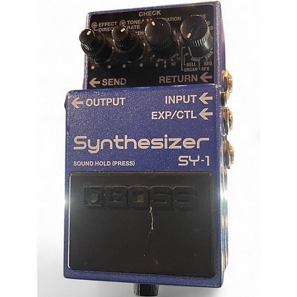 Used BOSS SY-1 Synthesizer Effect Pedal