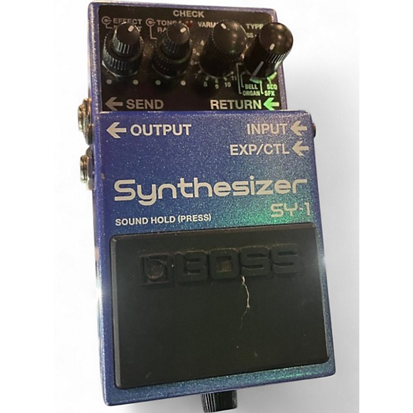 Used BOSS SY-1 Synthesizer Effect Pedal