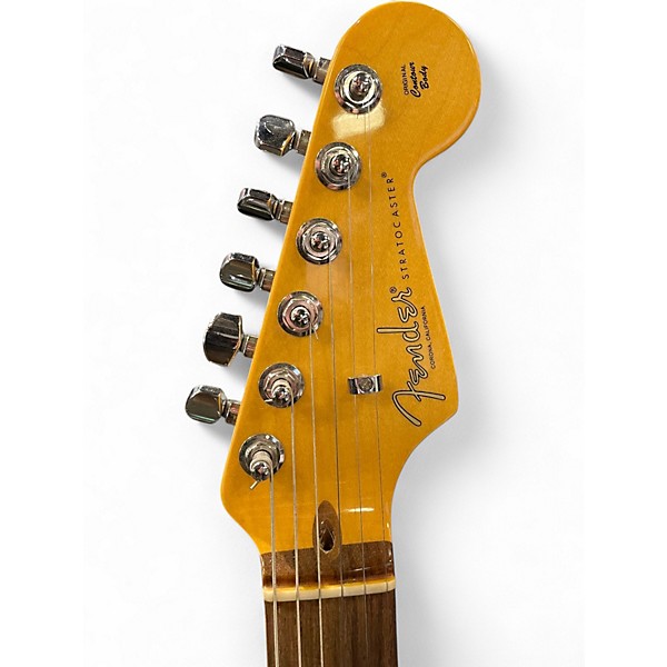Used 2022 Fender American Professional II Stratocaster Mercury Solid Body Electric Guitar