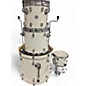 Used PDP by DW 7 Piece Concept Series PEARLESCENT WHITE Drum Kit