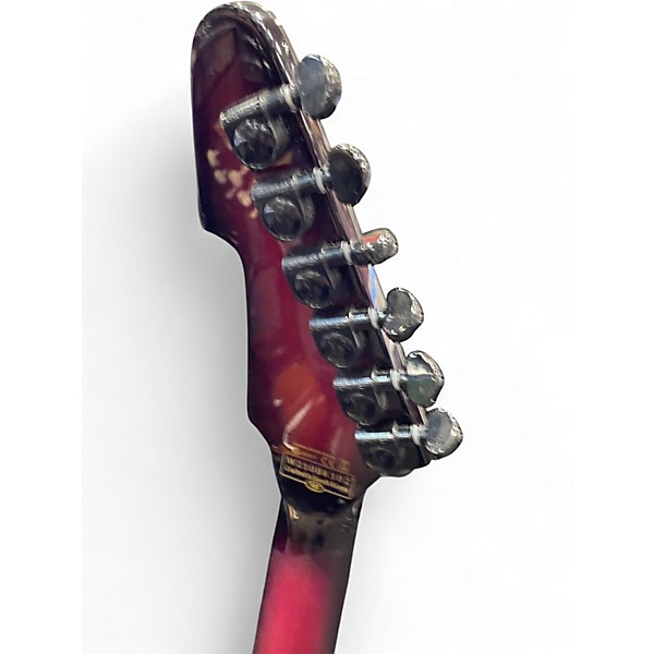 Used Schecter Guitar Research E1 FR S  Trans Purple Solid Body Electric Guitar