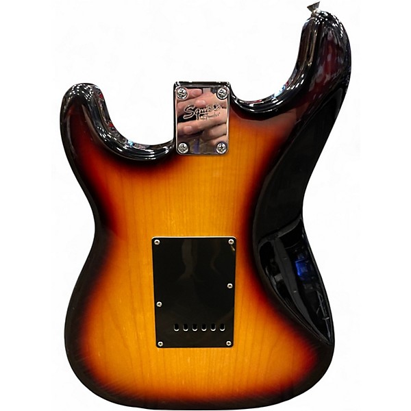 Used Squier Vintage Modified Stratocaster Sunburst Solid Body Electric Guitar