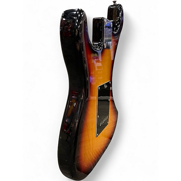 Used Squier Vintage Modified Stratocaster Sunburst Solid Body Electric Guitar