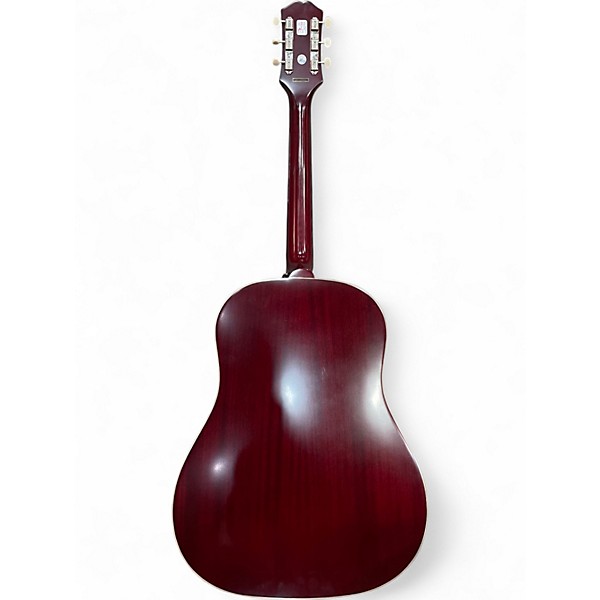 Used Epiphone INSPIRED BY GIBSON J -45 Wine Red Acoustic Guitar