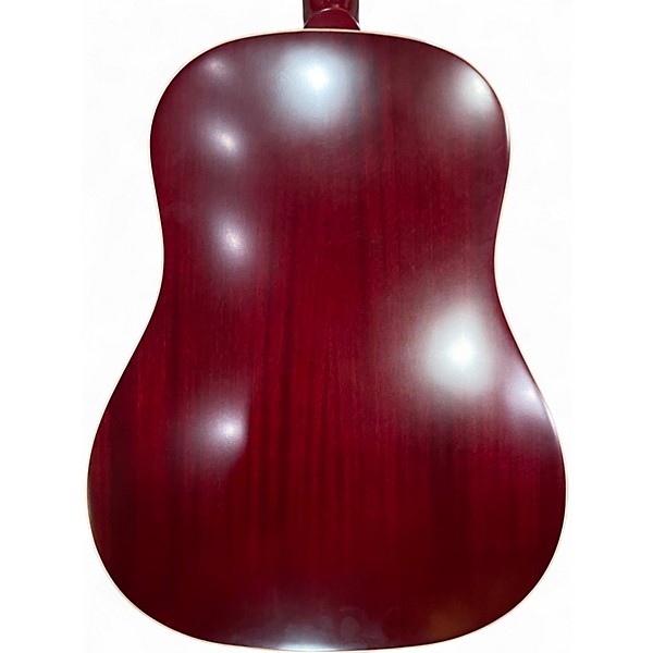 Used Epiphone INSPIRED BY GIBSON J -45 Wine Red Acoustic Guitar