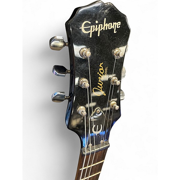 Used Epiphone Les Paul Junior Single Cut Sunburst Solid Body Electric Guitar