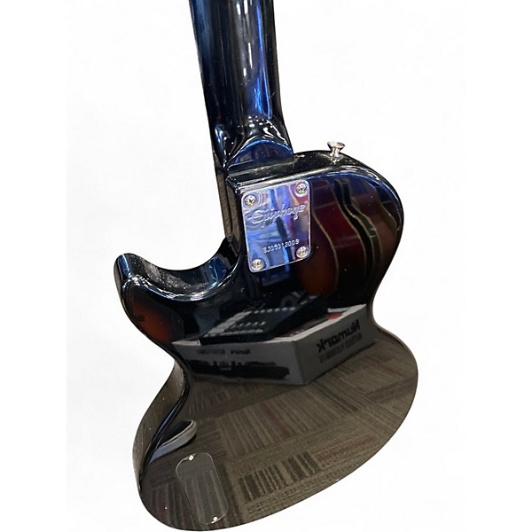 Used Epiphone Les Paul Junior Single Cut Sunburst Solid Body Electric Guitar