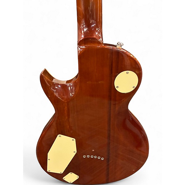 Used Mitchell MS450 Trans Black Solid Body Electric Guitar