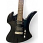 Used B.C. Rich Bronze Series Mockingbird Black Solid Body Electric Guitar