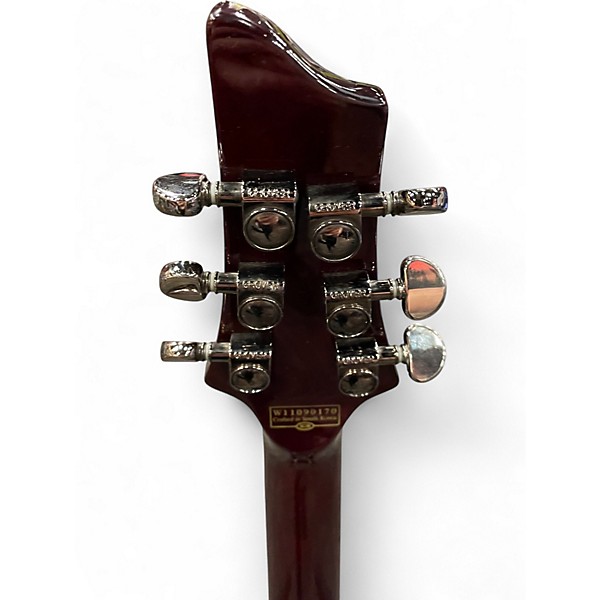 Used Schecter Guitar Research Hellraiser C1 Floyd Rose Black Cherry Solid Body Electric Guitar