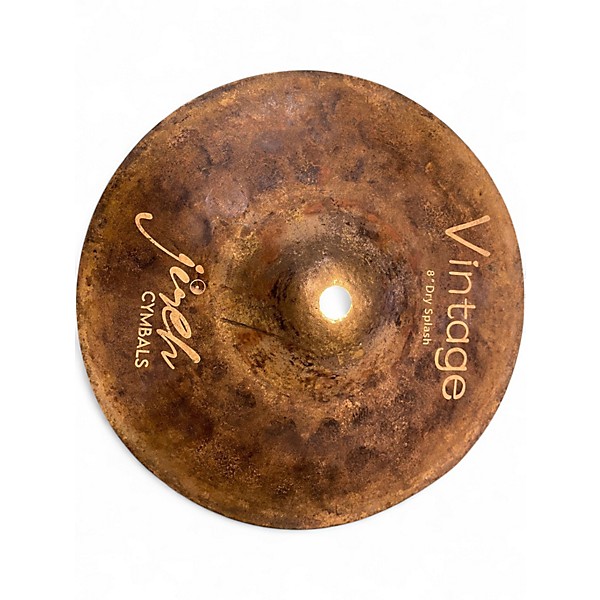 Used Jireh 8in VINTAGE DRY SPLASH Cymbal