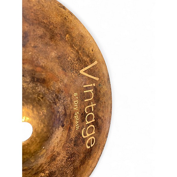 Used Jireh 8in VINTAGE DRY SPLASH Cymbal