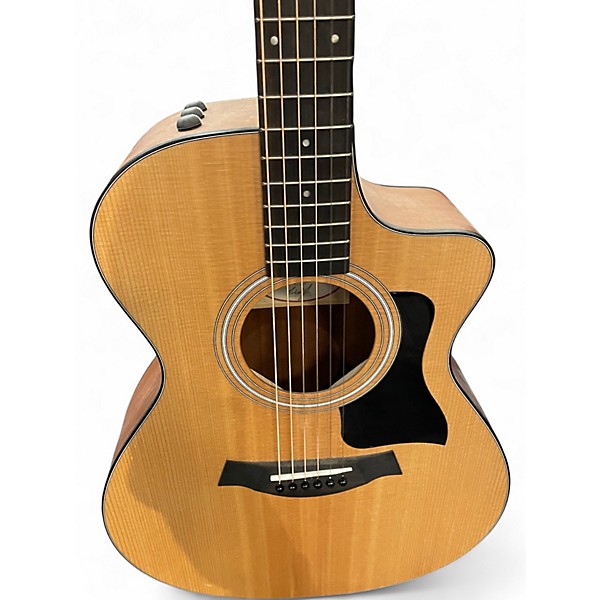 Used Taylor 112CE Natural Acoustic Electric Guitar