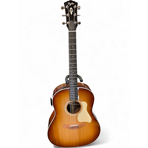 Used Taylor Gold Label 717e  Golden Brown Acoustic Electric Guitar