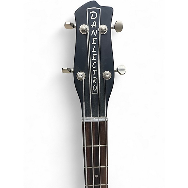 Used 2002 Dan Electro 63 Seafoam Green Electric Bass Guitar