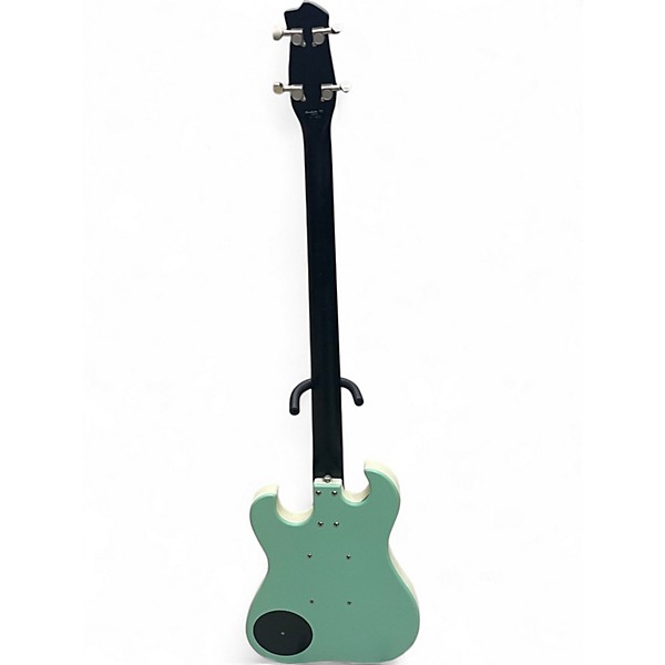 Used 2002 Dan Electro 63 Seafoam Green Electric Bass Guitar