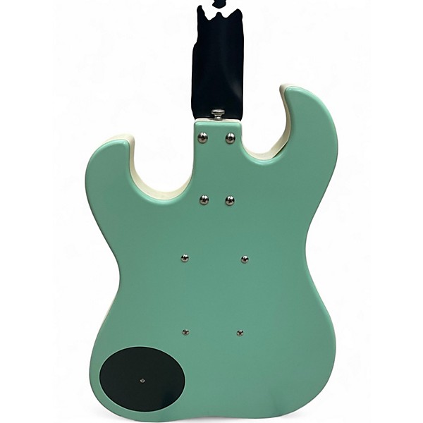 Used 2002 Dan Electro 63 Seafoam Green Electric Bass Guitar