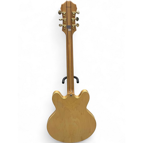 Used 2004 Epiphone Sheraton II Antique Natural Hollow Body Electric Guitar