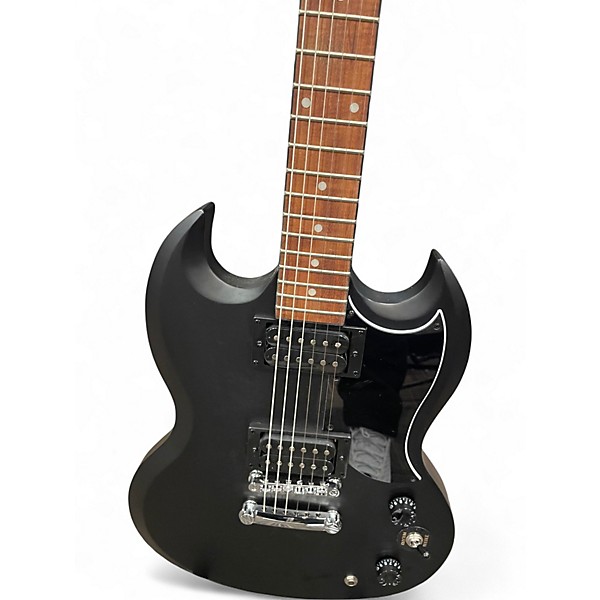 Used Epiphone SG Satin Black Solid Body Electric Guitar