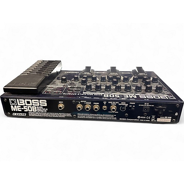Used BOSS ME50B Bass Multi Bass Effect Pedal