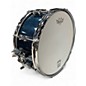 Used SONOR 13in AQX SNARE BLUE SPARKLE Drum