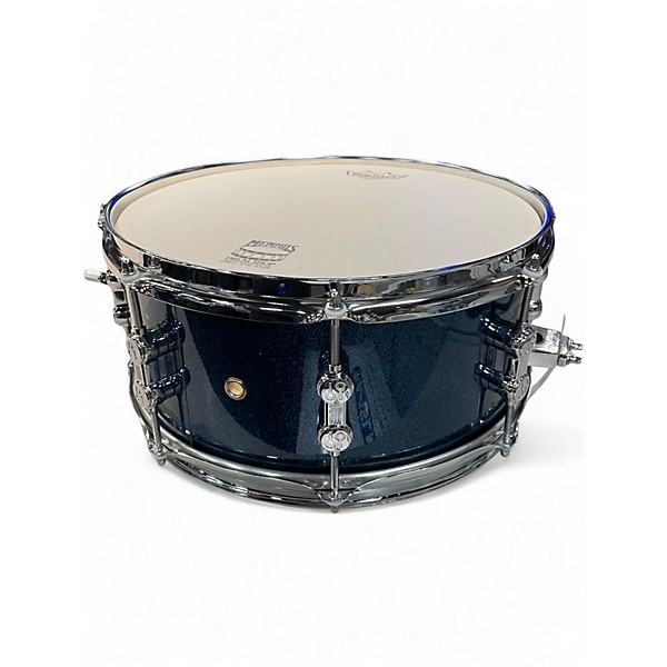 Used SONOR 13in AQX SNARE BLUE SPARKLE Drum