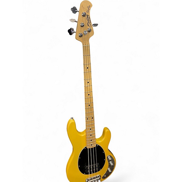 Used Sterling by Music Man STINGRAY 24CA Butterscotch Electric Bass Guitar