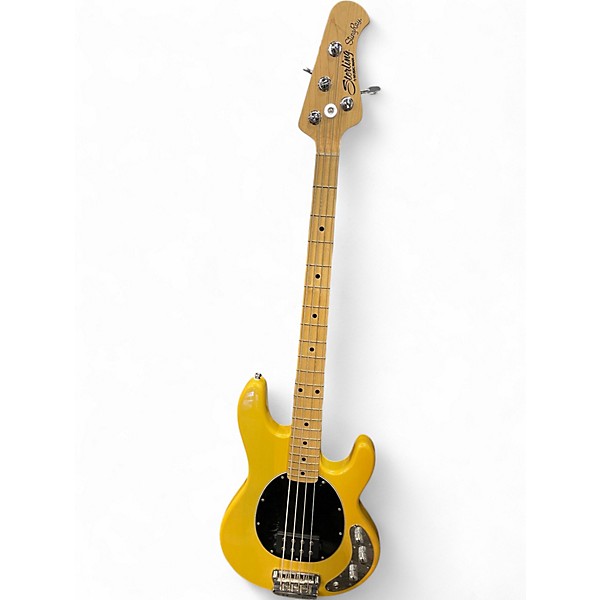 Used Sterling by Music Man STINGRAY 24CA Butterscotch Electric Bass Guitar