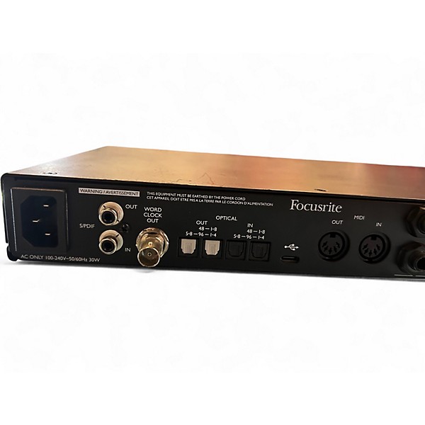 Used Focusrite Scarlett 18i20 Gen 3 Audio Interface