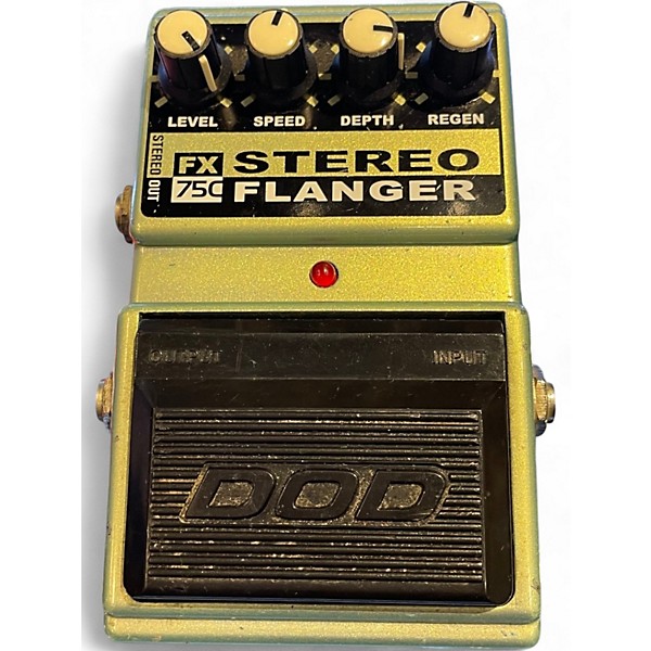 Used DOD STEREO FLANGER Effect Pedal